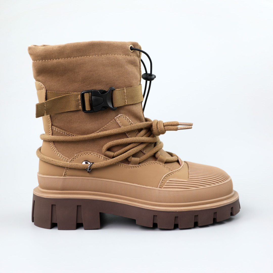 Ботинки женские кожаные байка 590224 Коричневые распродажа