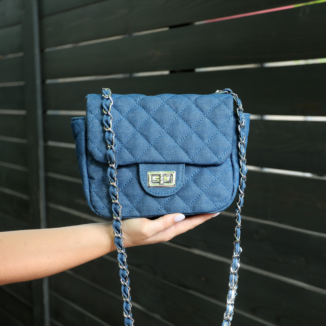 Сумка женская 589396 Синяя