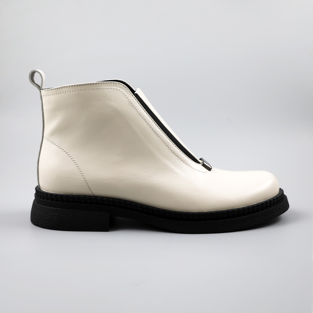 Челси женские кожаные 590271 Молочные распродажа