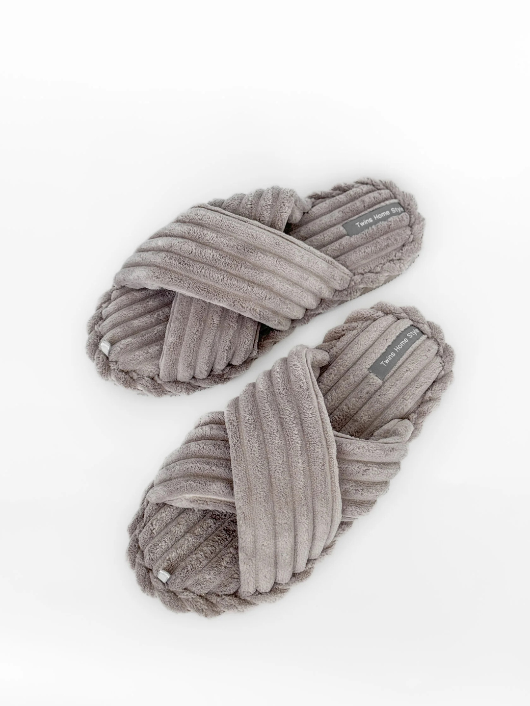 Домашние тапочки 590847 Серые