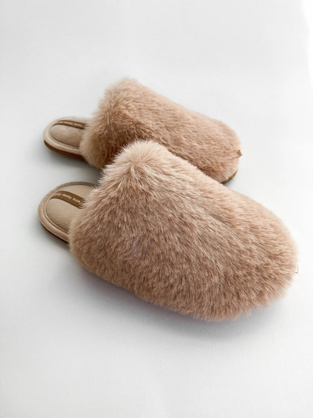 Домашние тапочки 590797 Бежевые