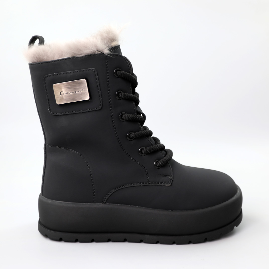 Черевики дитячі хутро 590695 Чорні