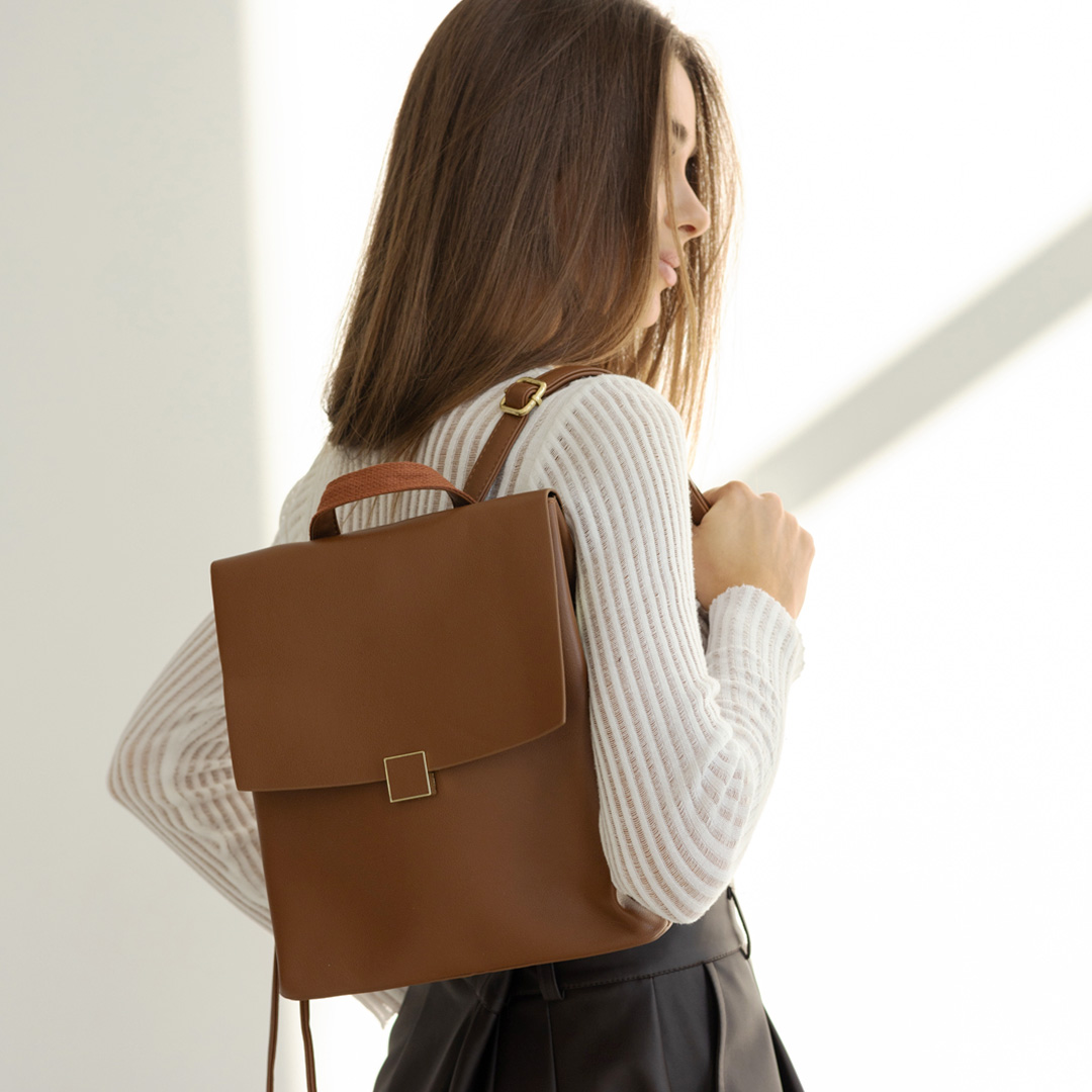 Рюкзак жіночий 591077 Коричневий 