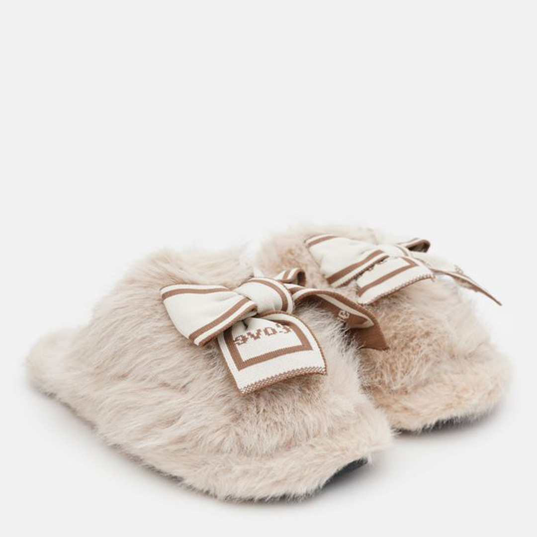 Домашние тапочки женские 591148 Бежевые