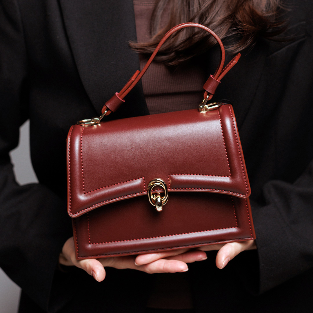 Сумка жіноча 591232 Бордова