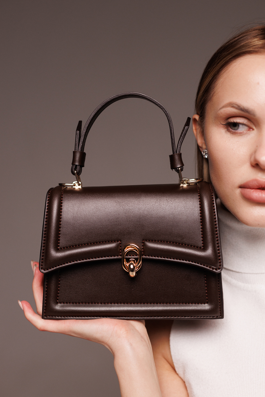 Сумка жіноча 591231 Коричнева