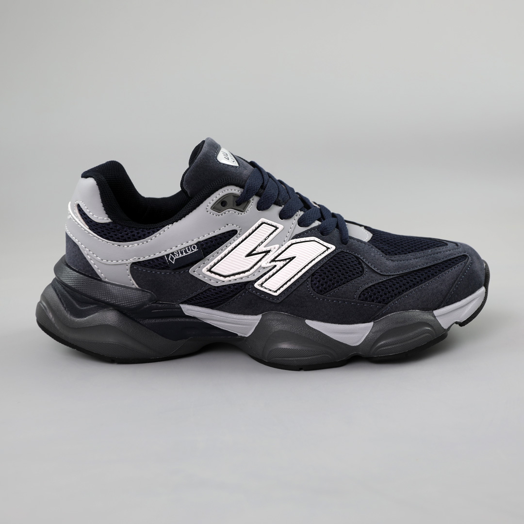 Кроссовки мужские сетка 591394 Синие распродажа