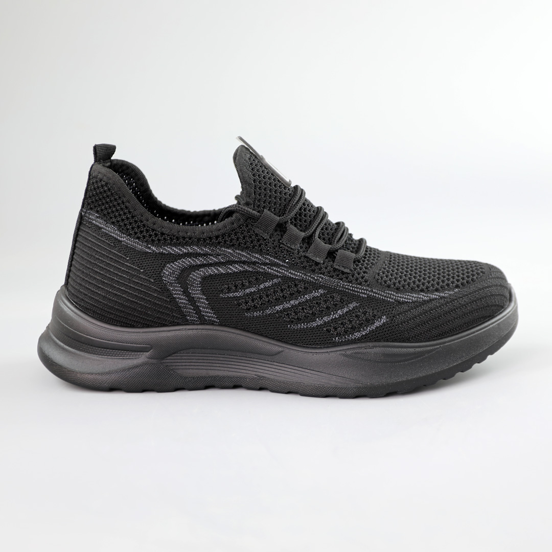 Кроссовки мужские сетка 591446 Черные