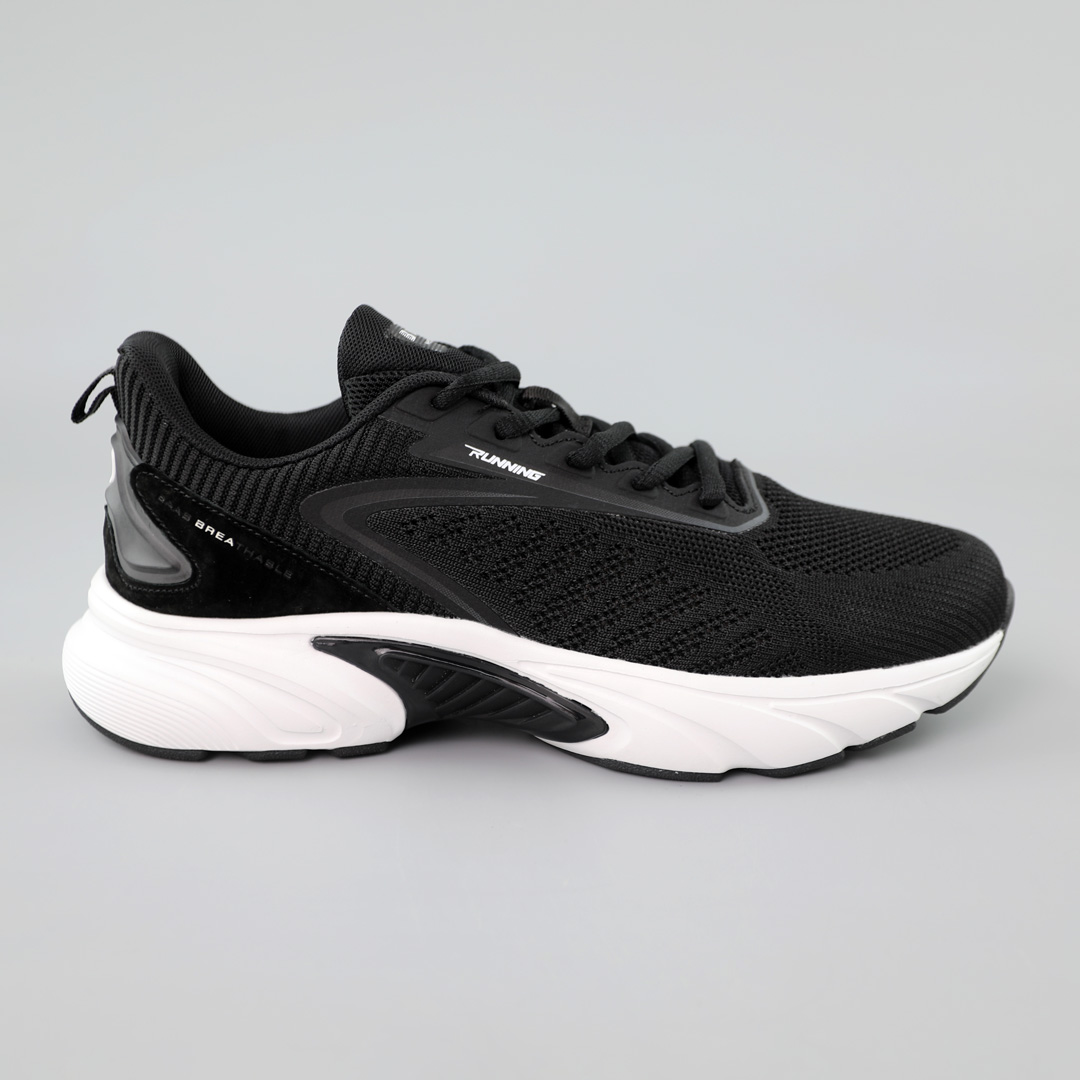 Кроссовки мужские сетка 591497 Черные