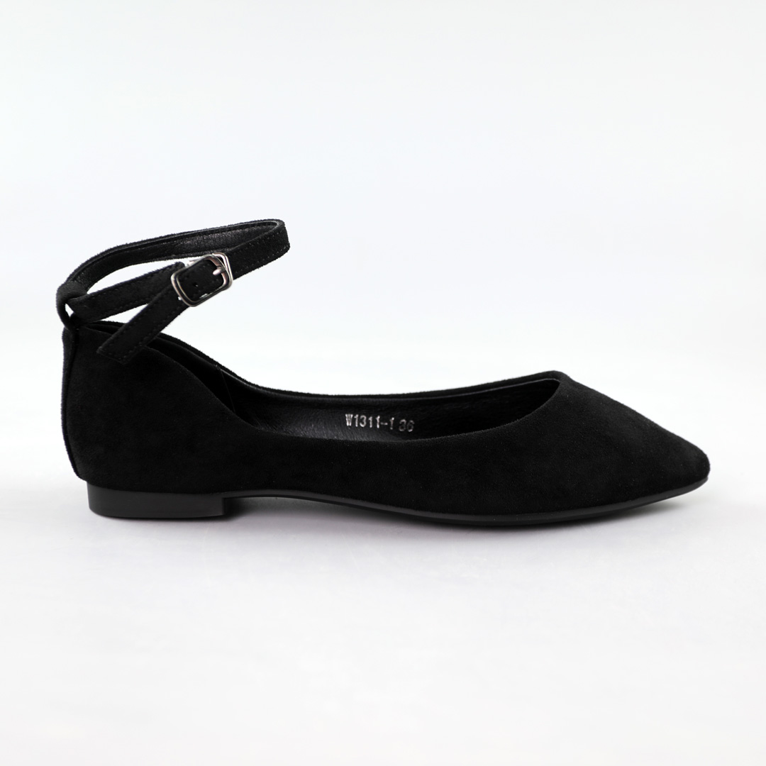 Балетки женские 591486 Черные