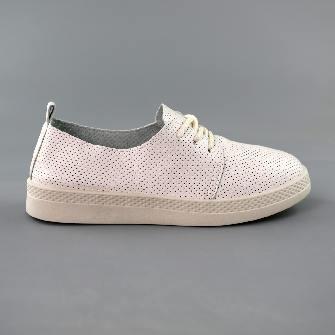 Кеди жіночі перфорація 591552 Молочні