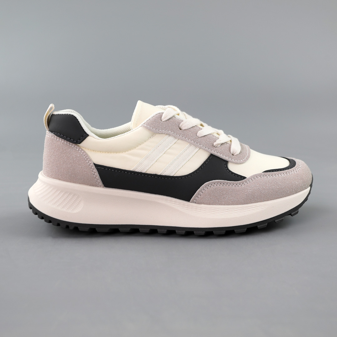 Кроссовки женские 591569 Молочные серые распродажа