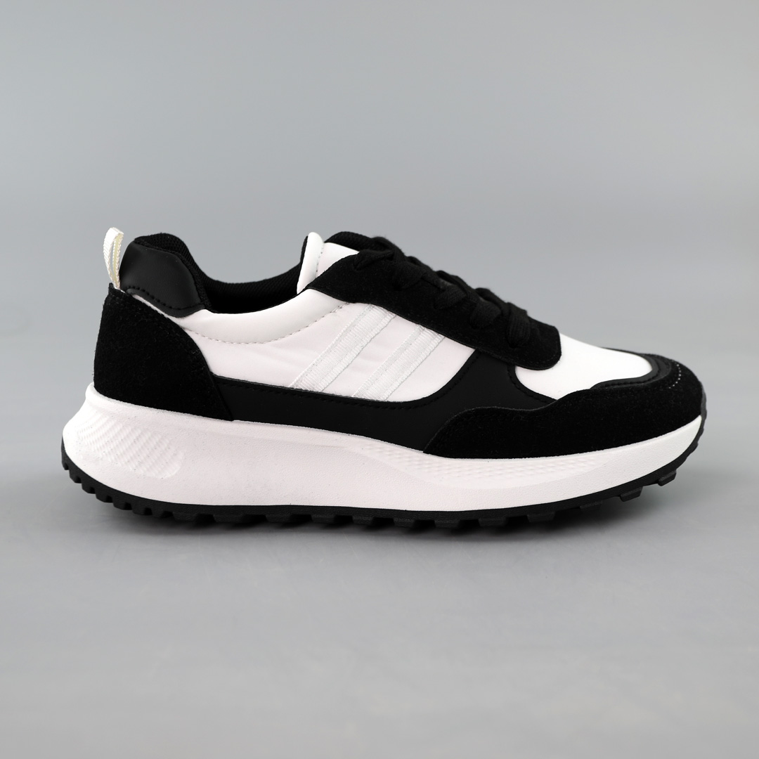 Кросівки жіночі 591568 Чорні білі