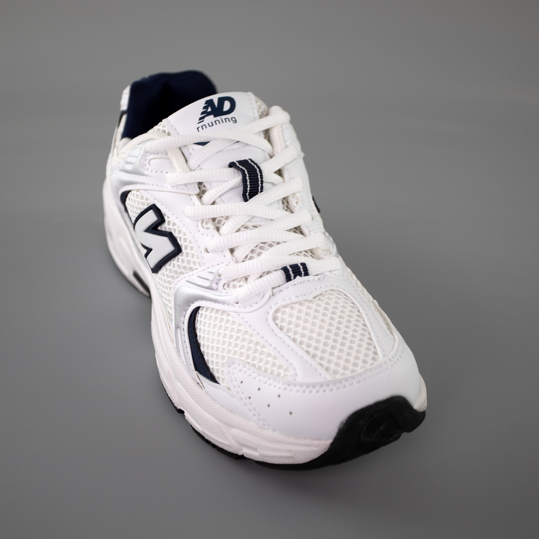 Кроссовки сетка 591600 Белые синие 💛 цена: 1290 грн.💙 Купить в Киеве