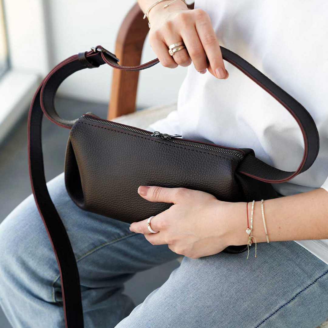 Сумка жіноча 588610 Коричнева