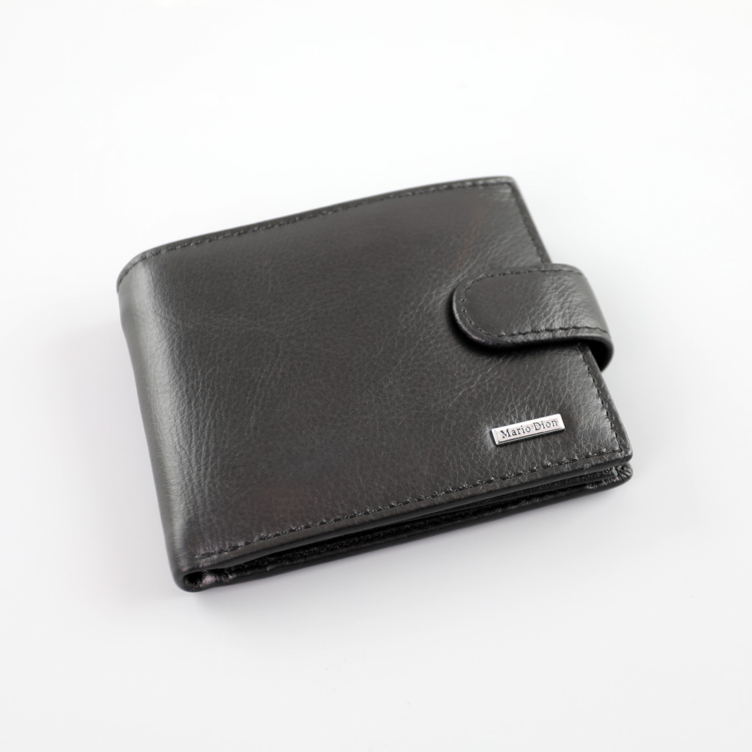 Кошелек мужской кожа 591779 Черный