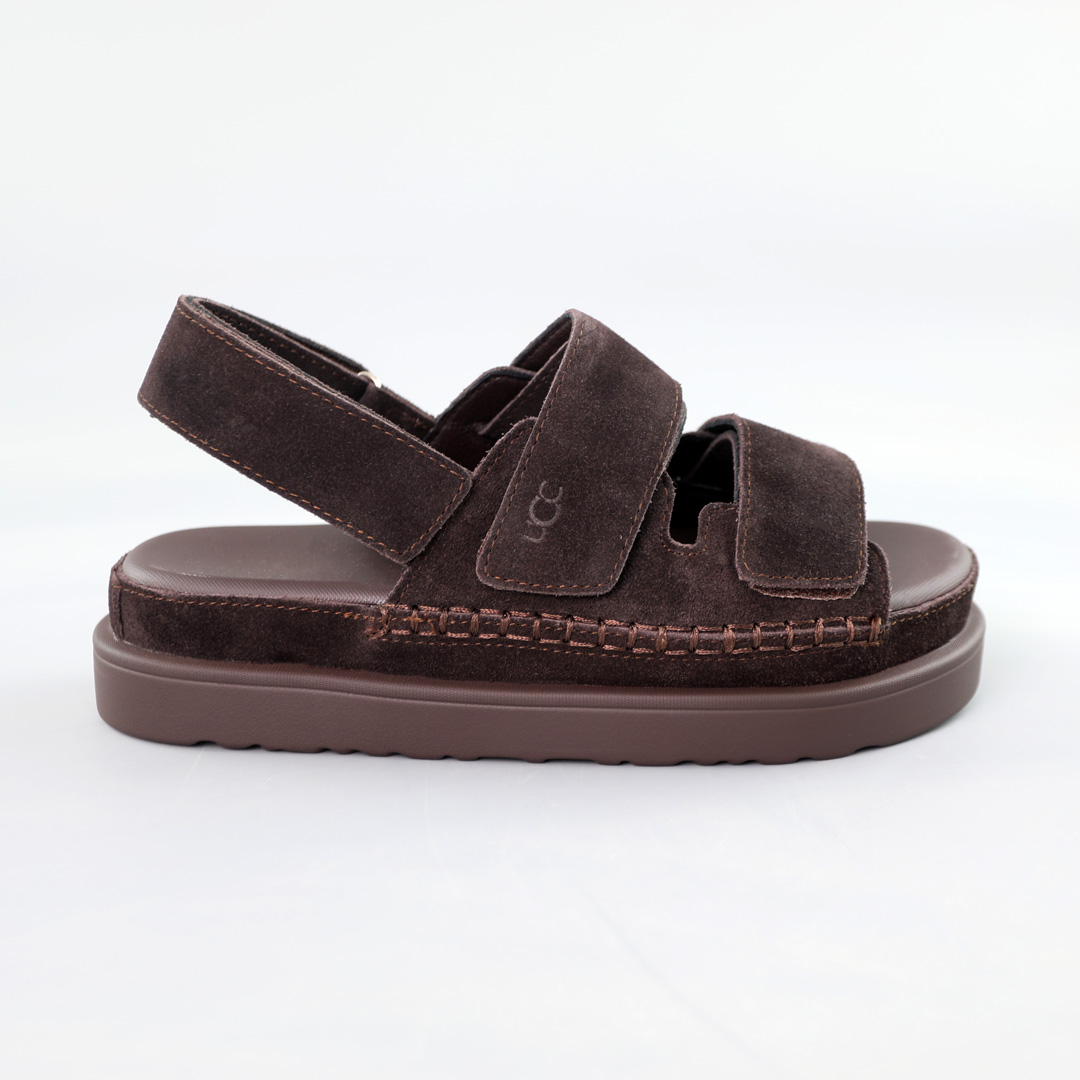 Сандалы женские замш 591878 Коричневые