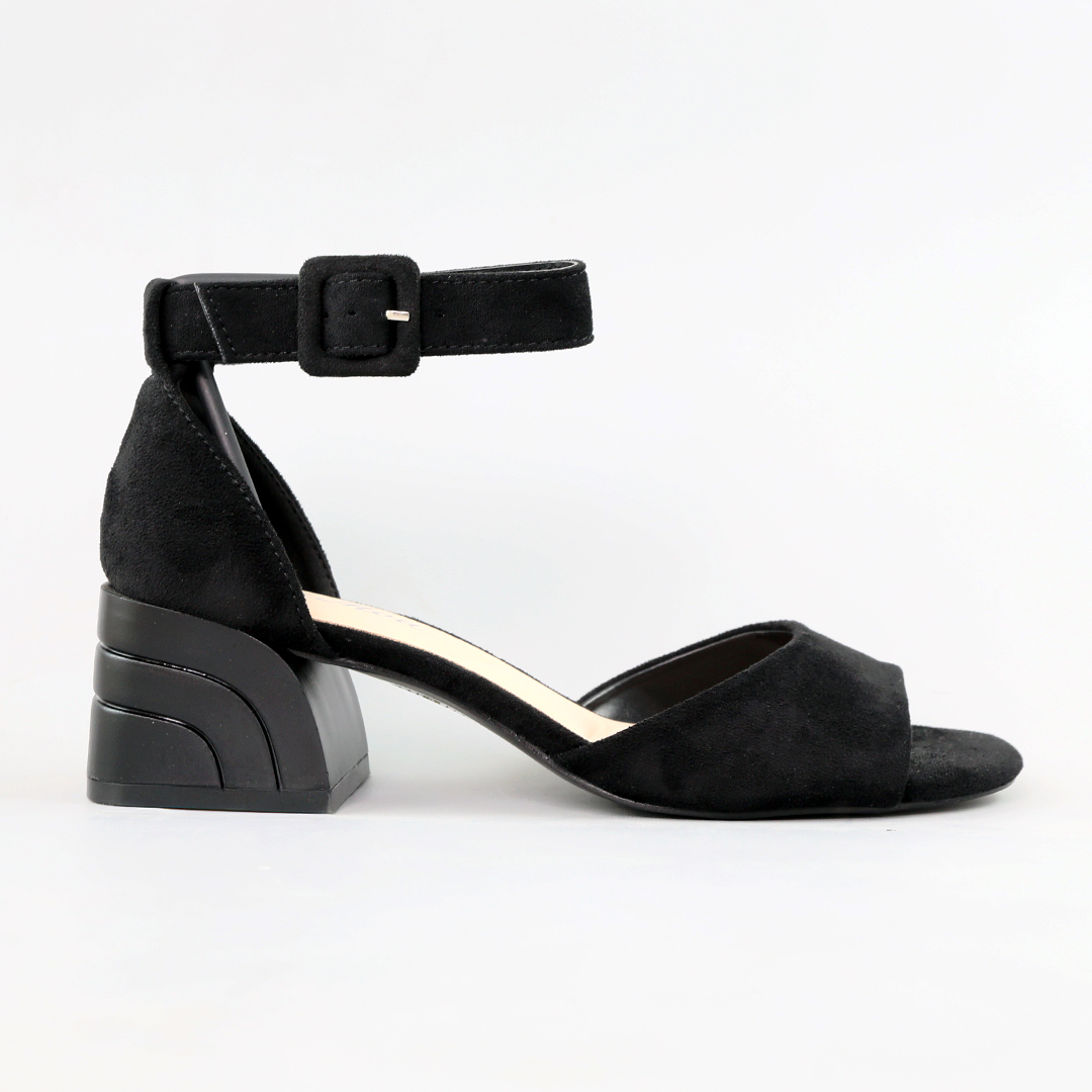 Босоножки женские замшевые 591947 Черные