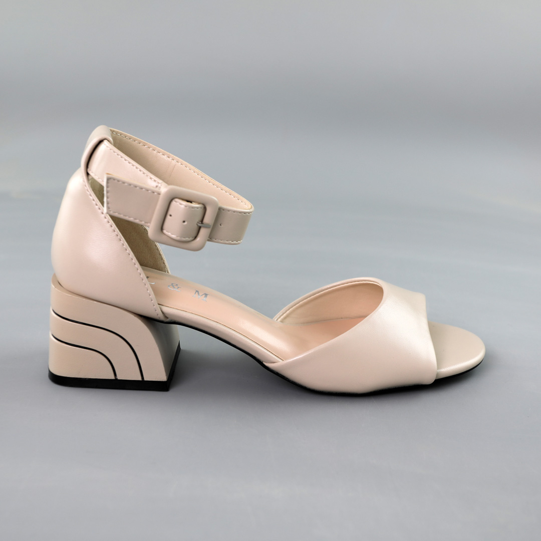 Босоножки женские 591948 Бежевые