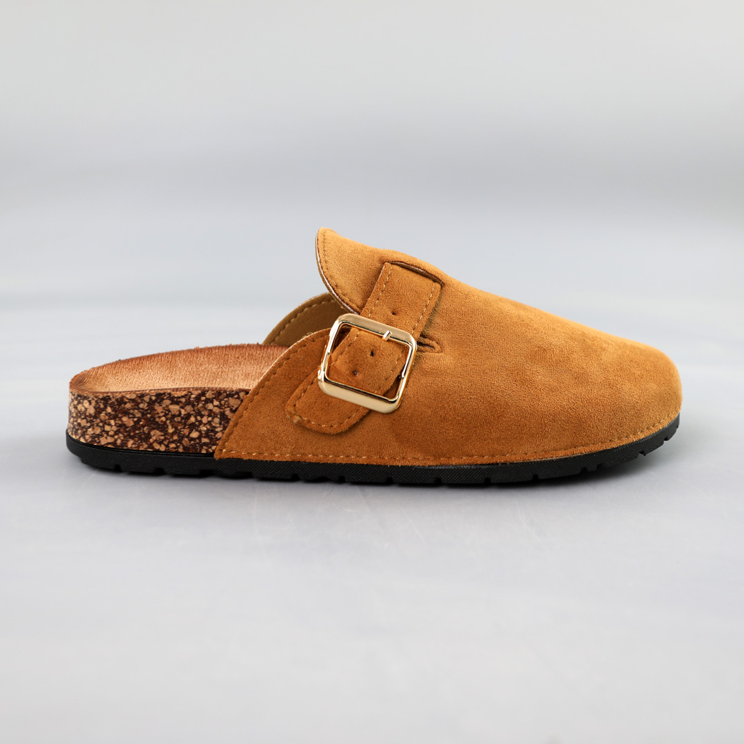 Шлепанцы клоги - сабо женские 591970 Рыжие распродажа