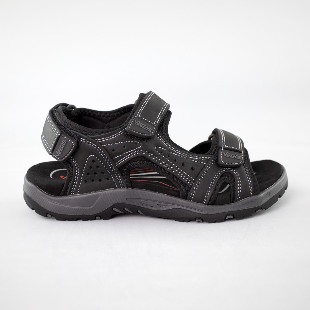 Сандали мужские кожа 592073 Черные