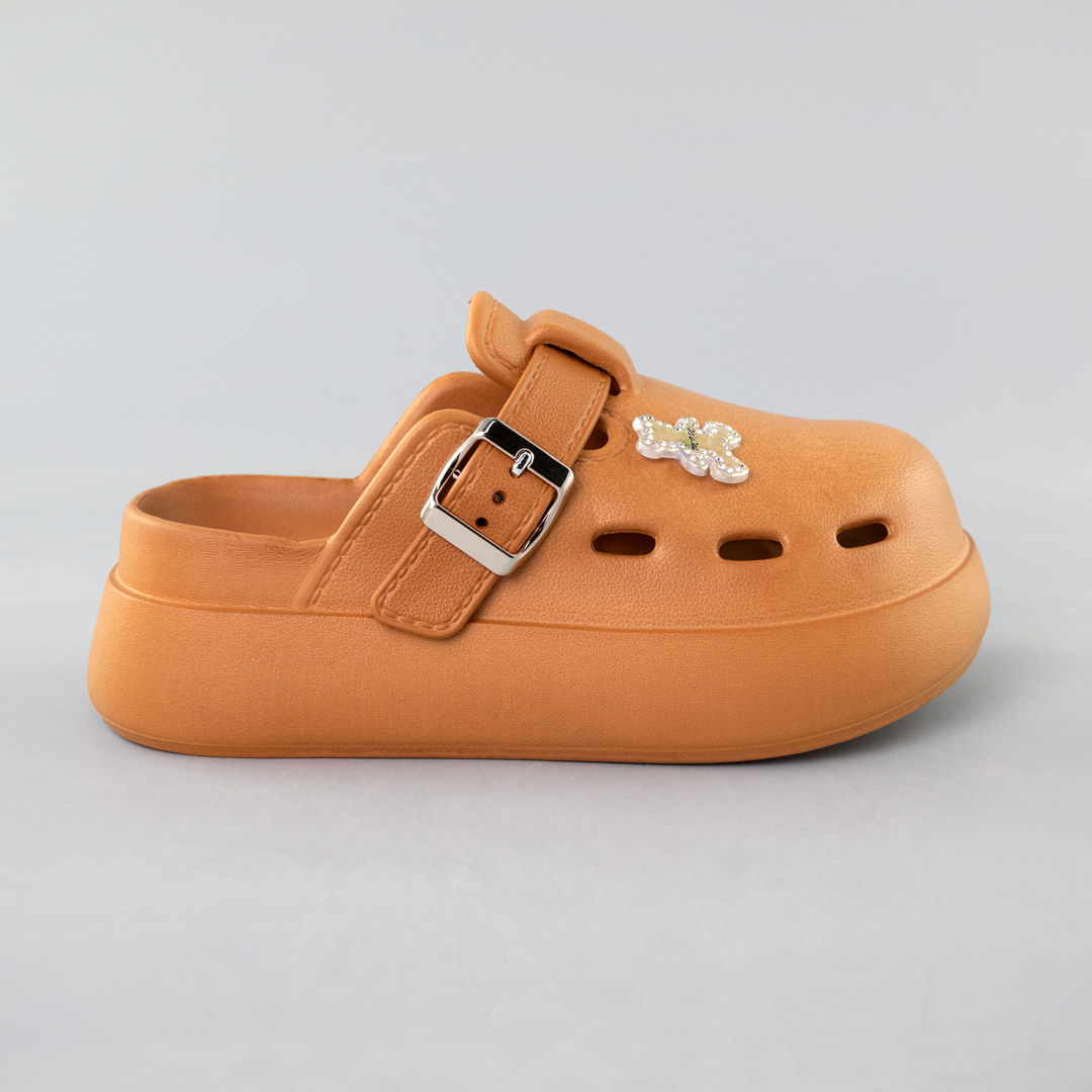 Шлепанцы женские 592164 Рыжие