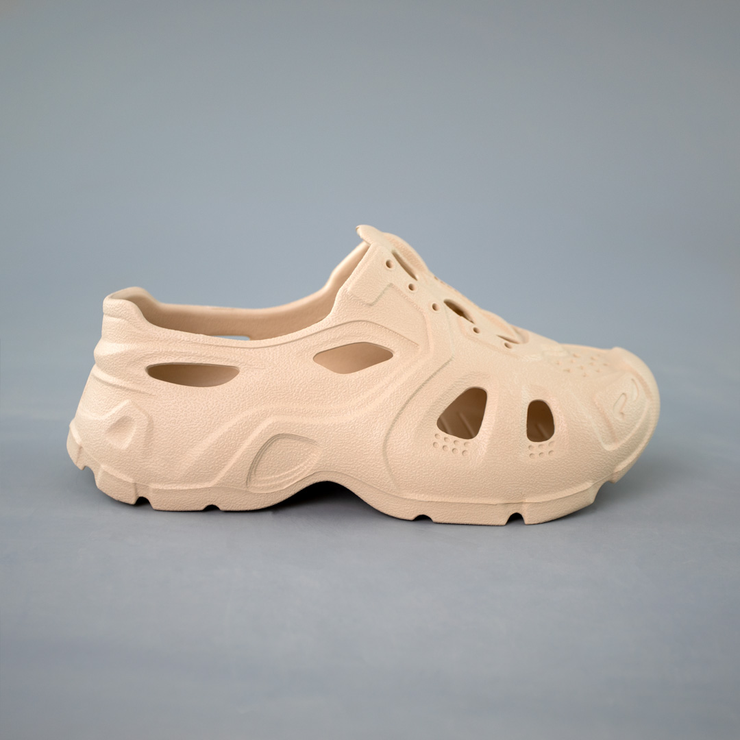 Шлепанцы женские 591885 Бежевые распродажа