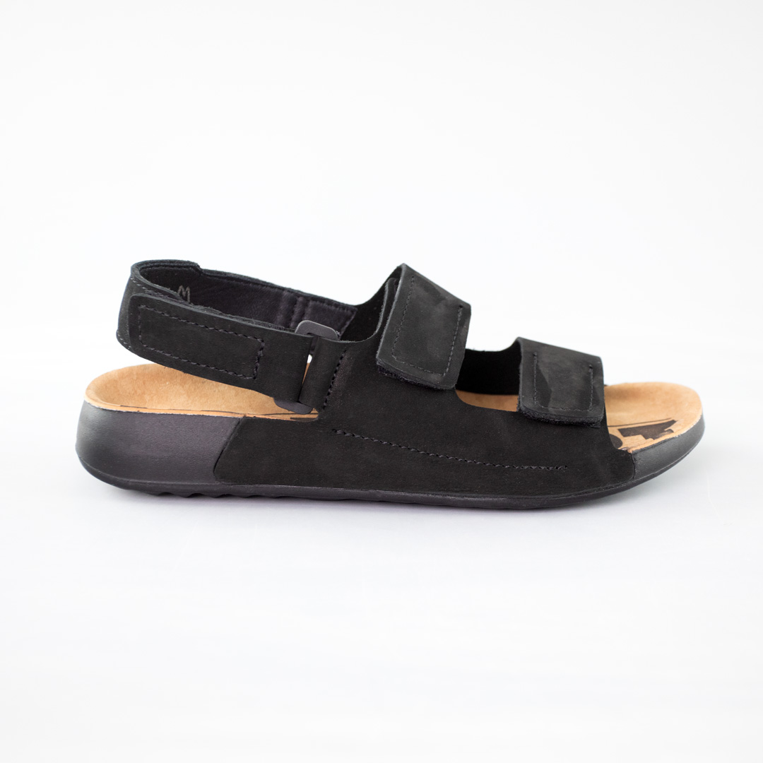 Сандали женские нубук 591628 Черные