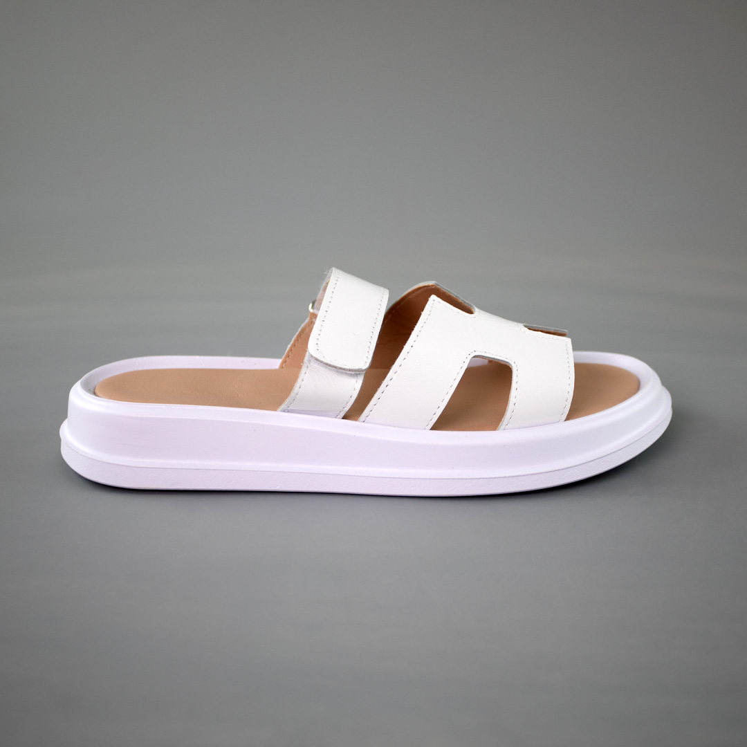 Шлепанцы женские 592337 Белые