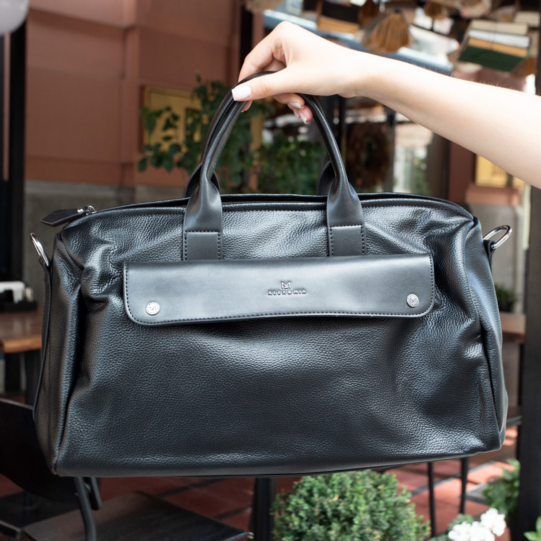 Сумка дорожня жіноча 592357 Чорна