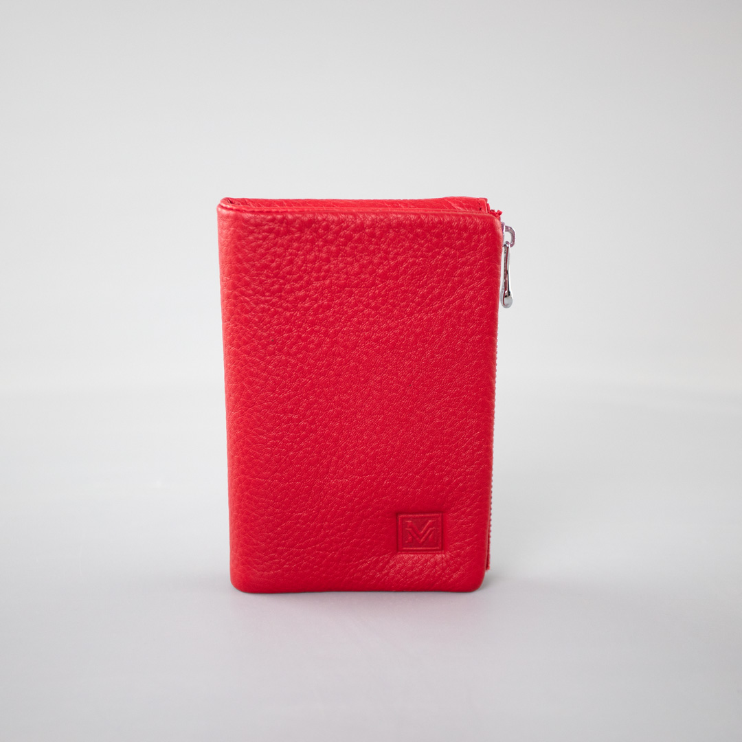 Кошелек женский кожаный 592401 Красный