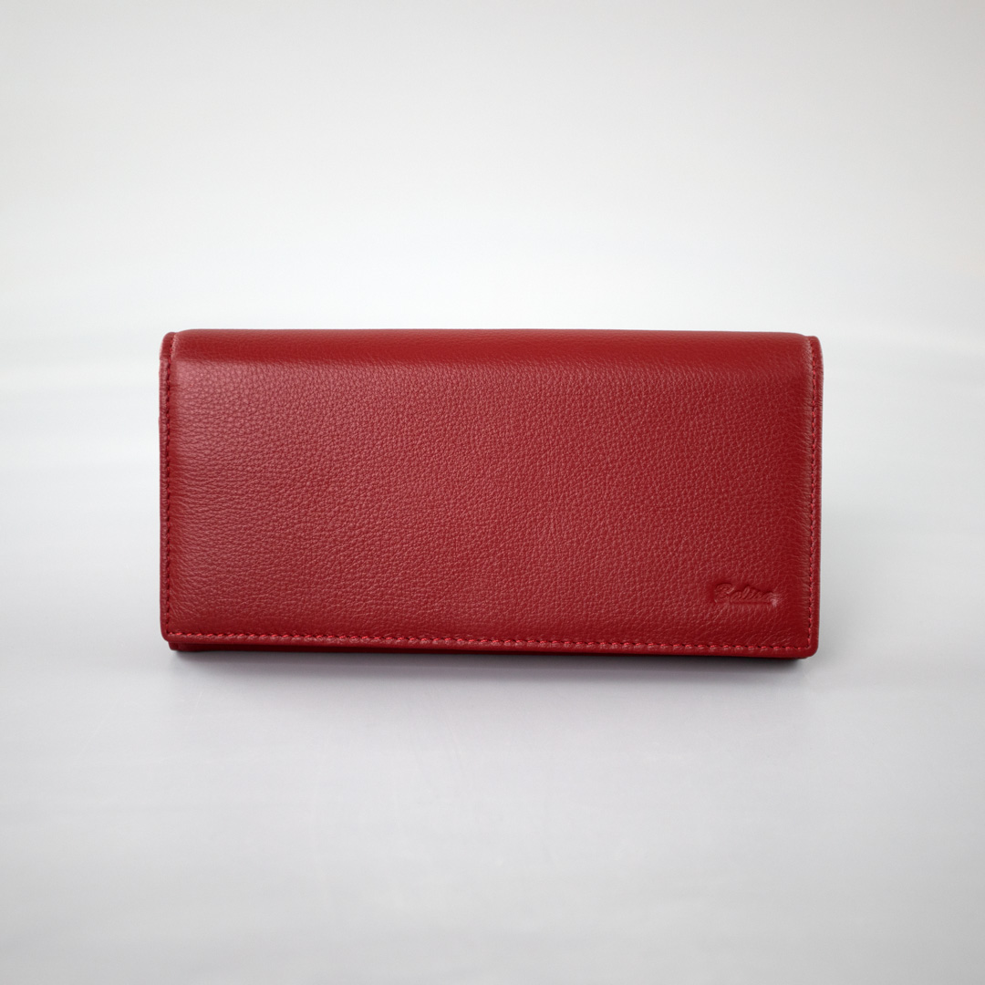 Кошелек женский кожаный 592449 Бордовый