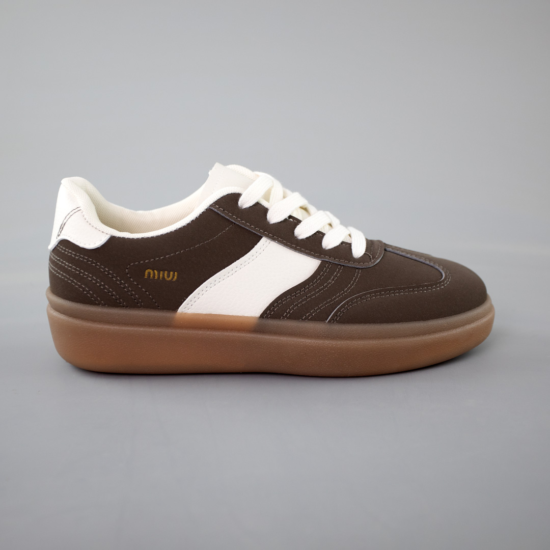 Кеди жіночі 592672 Коричнево-сірі