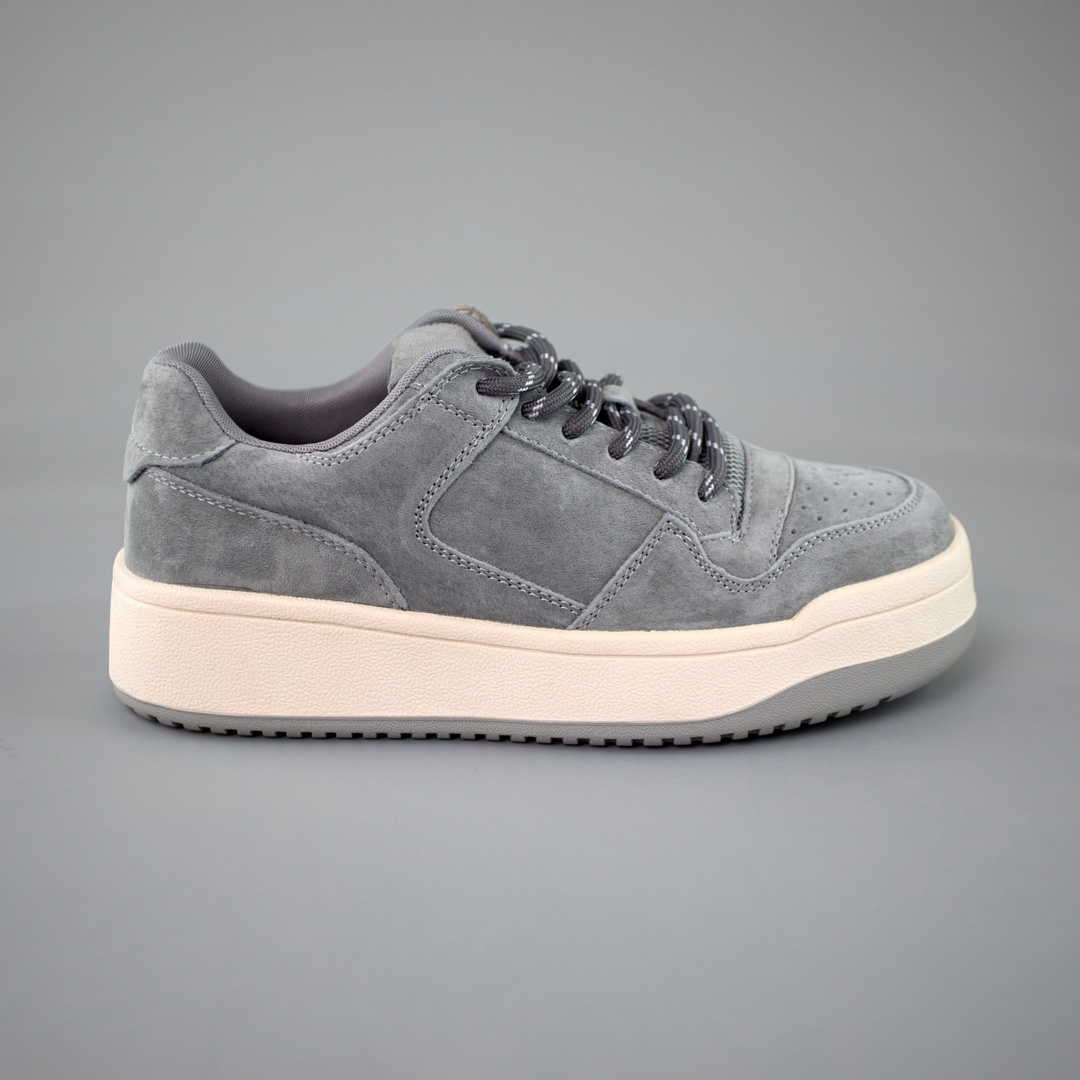 Кеди жіночі замшеві 592711 Сірі