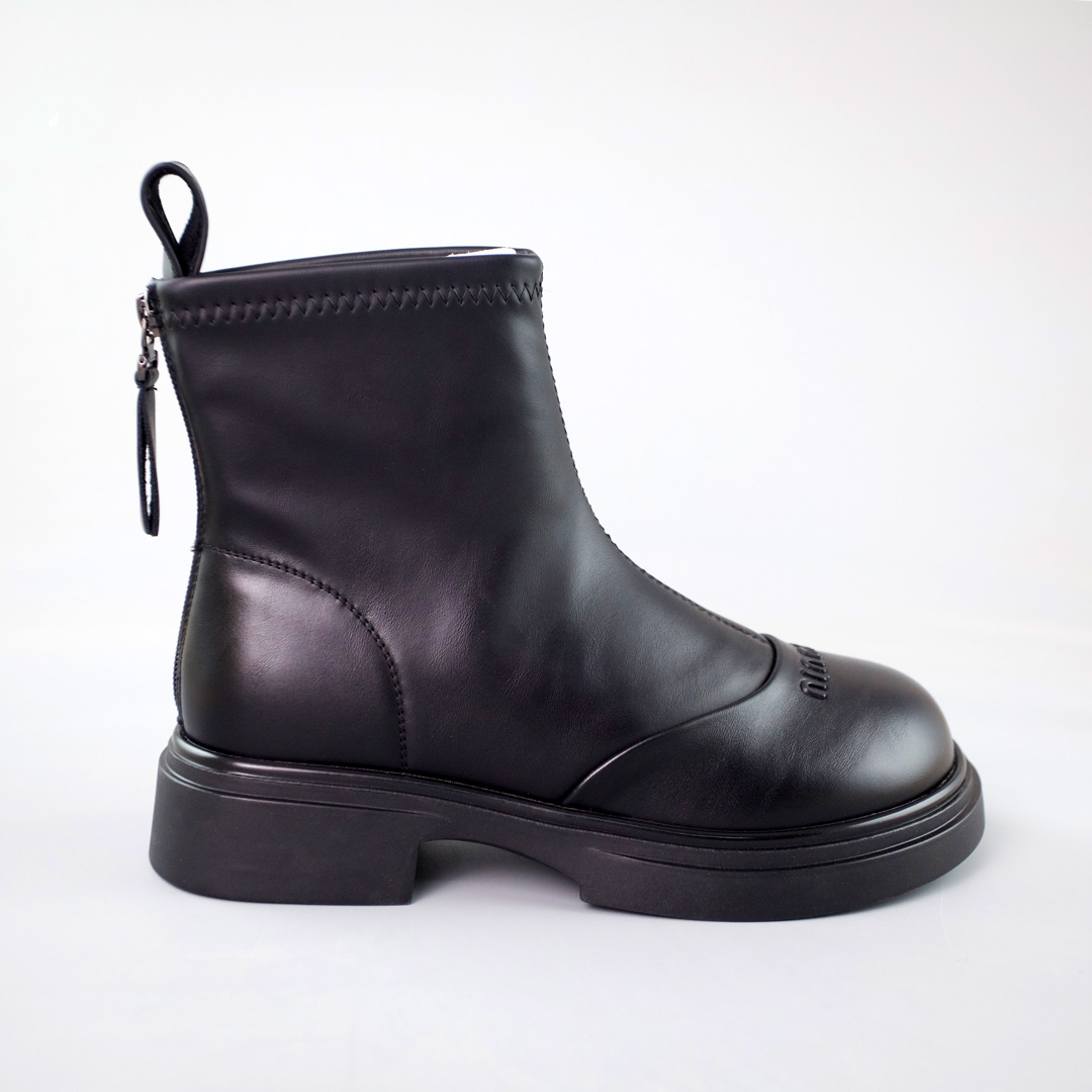 Ботинки женские байка 592926 Черные