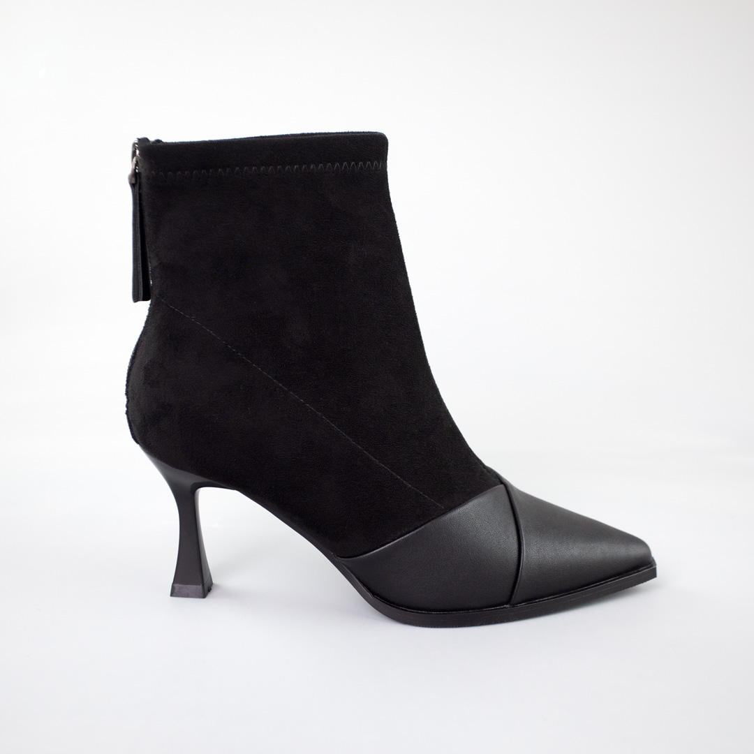 Ботинки женские байка 592925 Черные