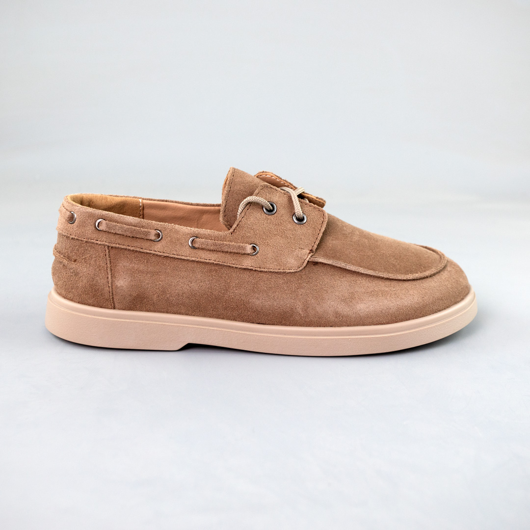 Туфлі жіночі замш 592403 Бежеві розпродаж