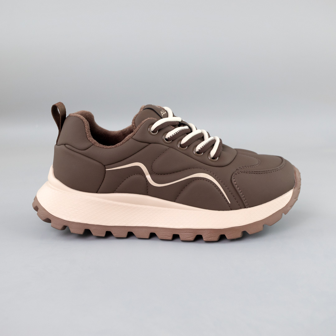 Кросівки жіночі байка 593134 Коричневі розпродаж