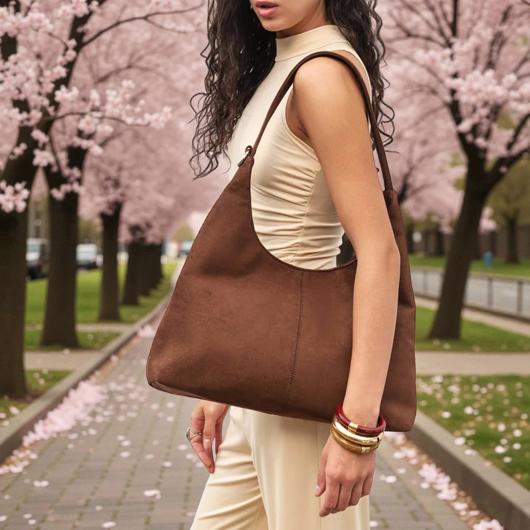 Сумка шопер женская 593536 Коричневая