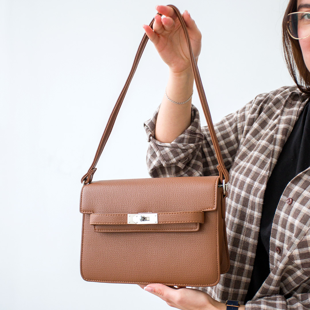 Сумочка жіноча 593637 Коричнева