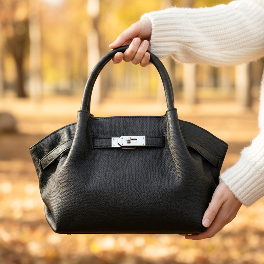 Сумка жіноча екошкіра 593652 Чорна