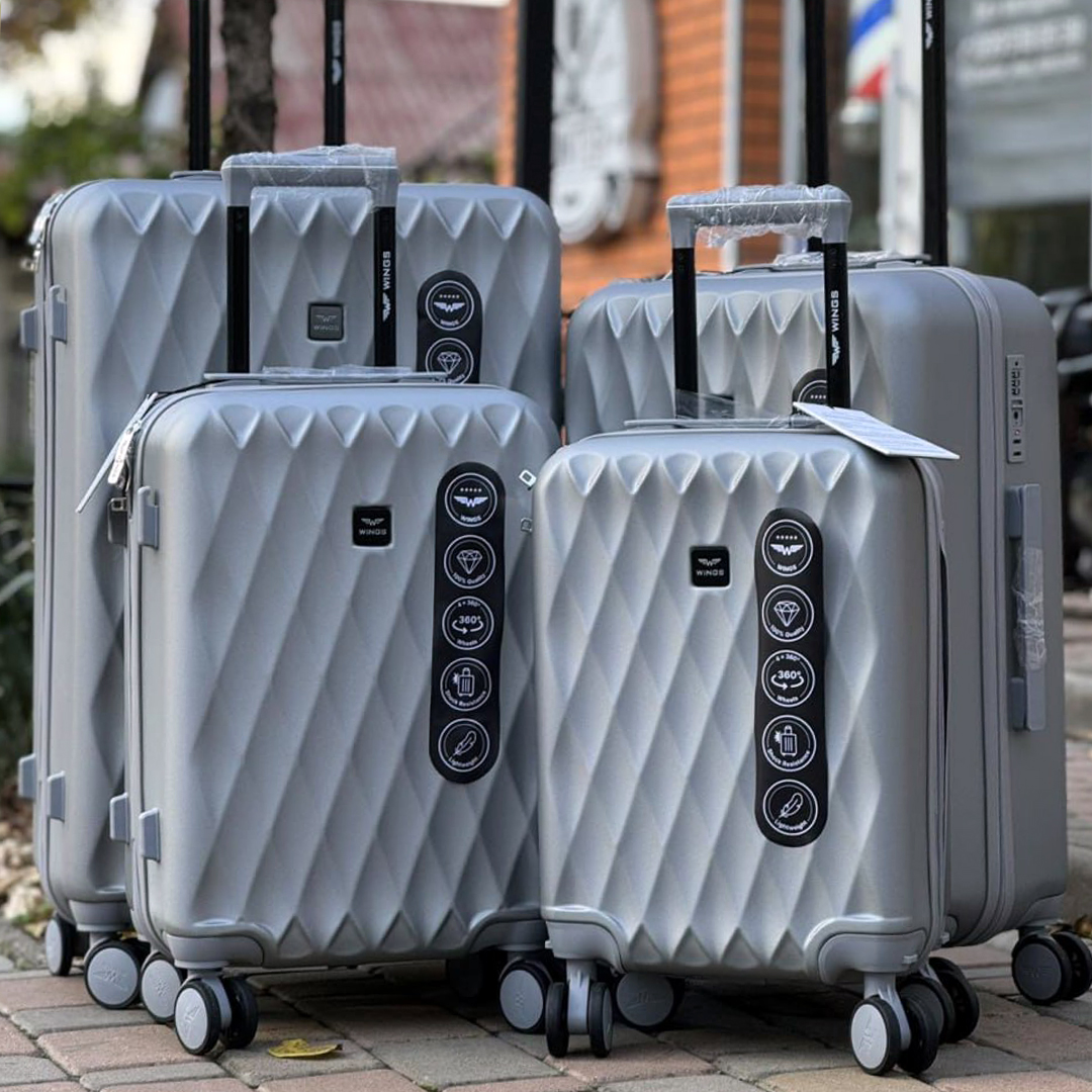 Чемодан TO190 Малый 40л 593770 Серебряный