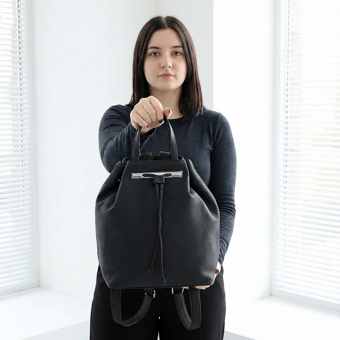 Жіночий рюкзак 593744 Чорний