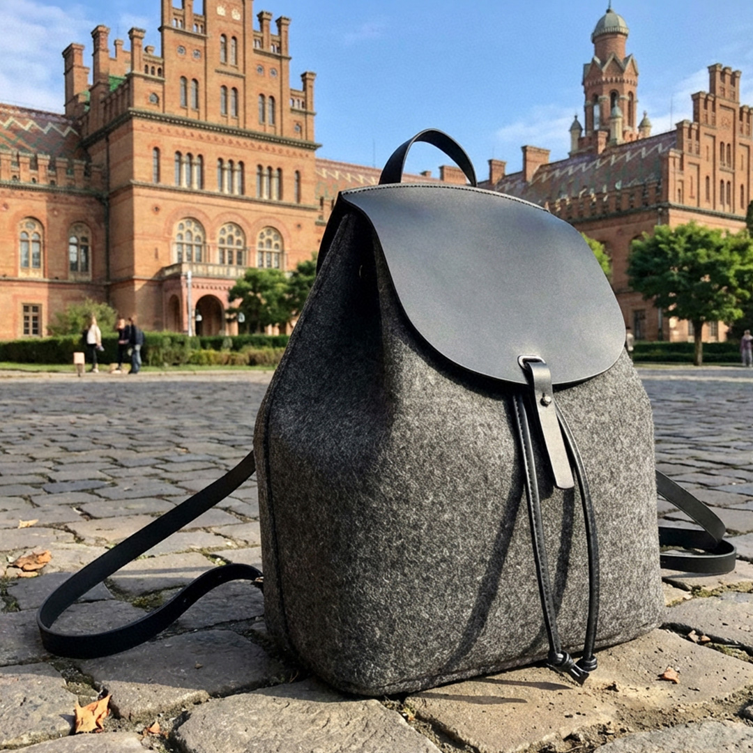 Рюкзак мінімалістичний 591279 Сірий розпродаж