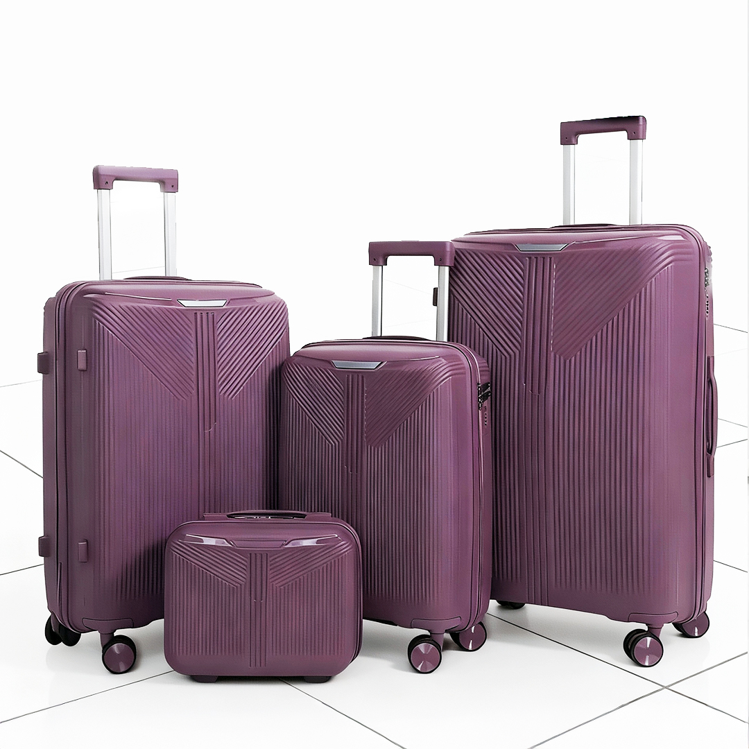 Чемодан XL T8052 Большая 97л 593687 Фиолетовая