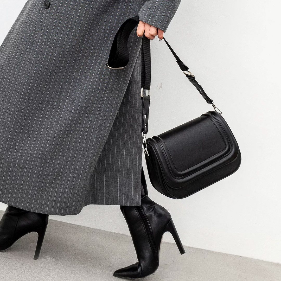 Сумка женская кросс боди из эко кожи 592880 Чорная