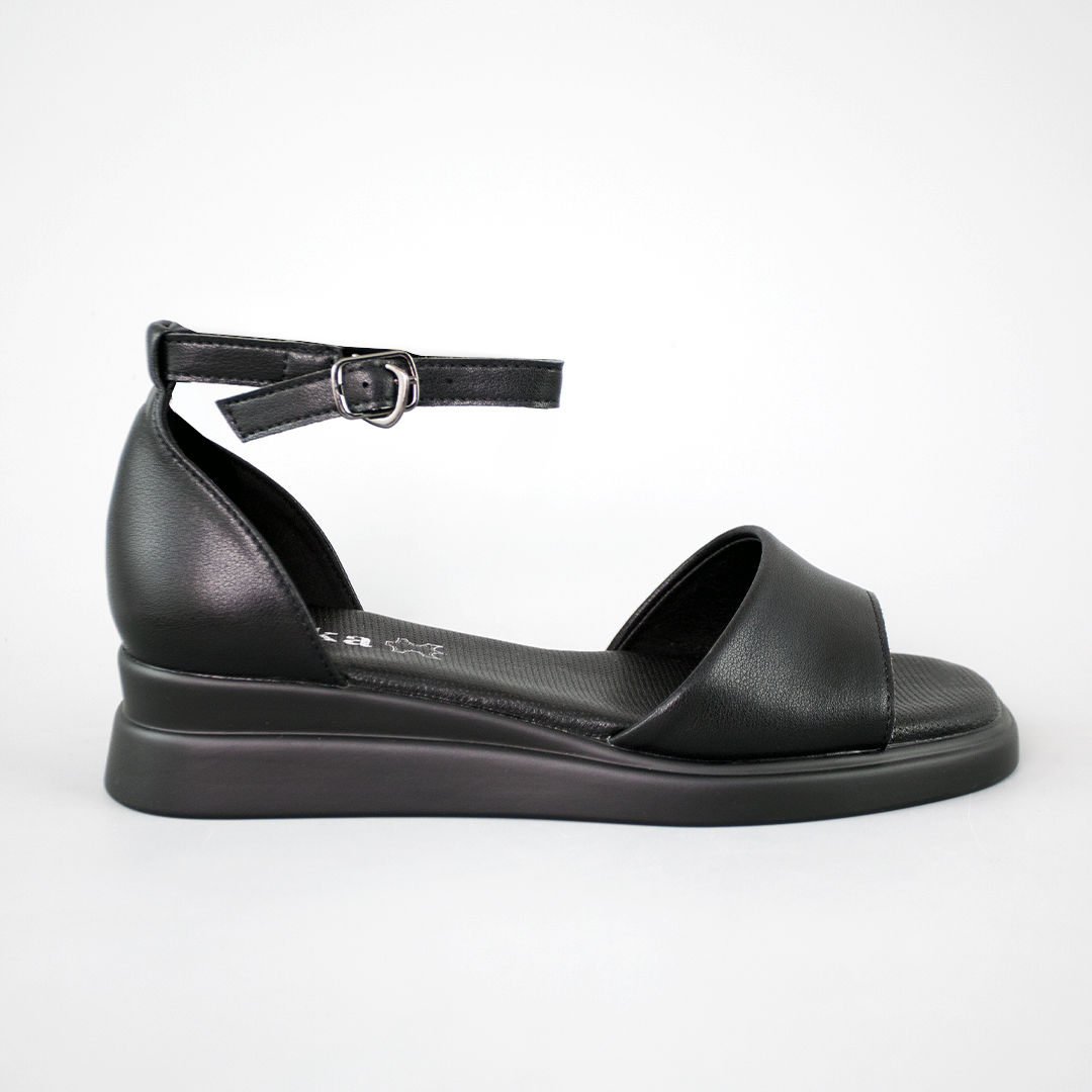 Сандалы женские кожа 594319 Черные