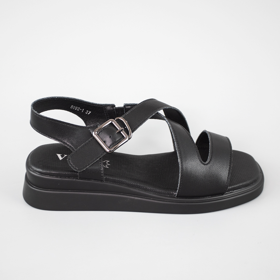 Сандали кожаные 594315 Черные