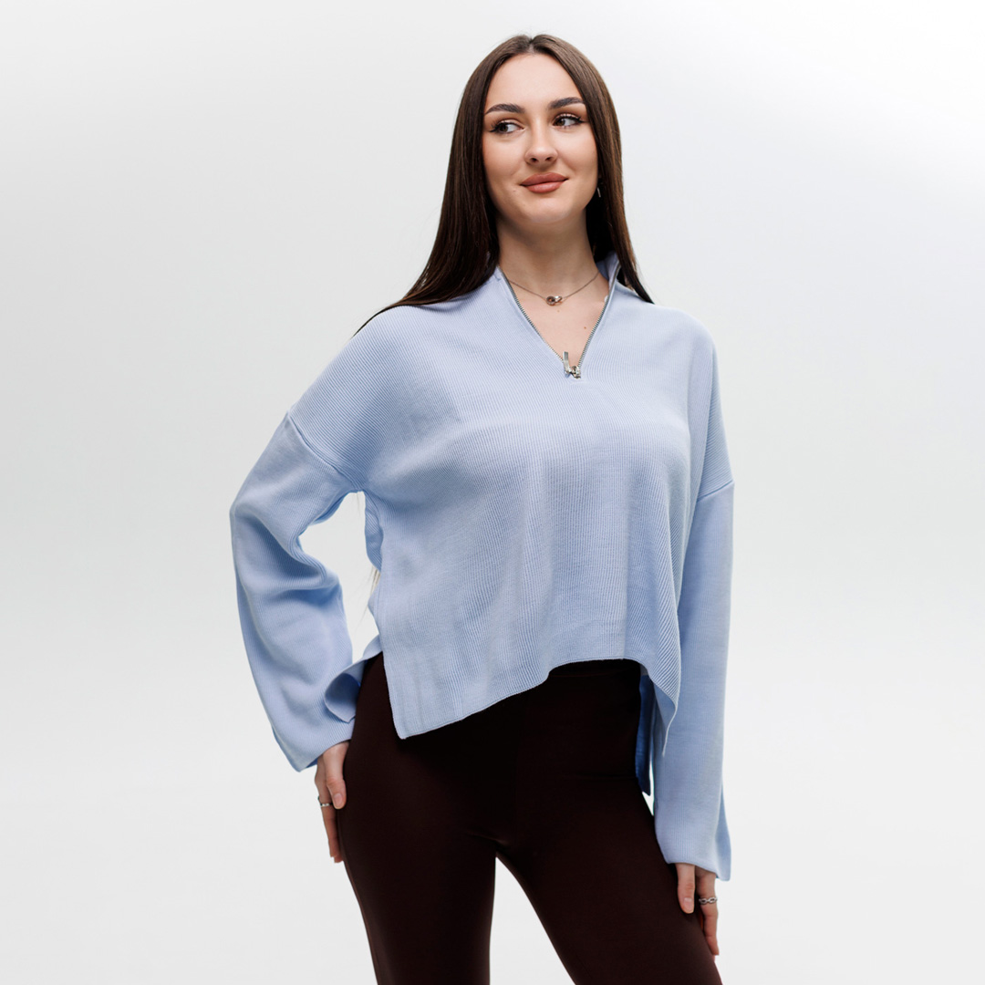 Светр жіночий 594409 Блакитний розпродаж