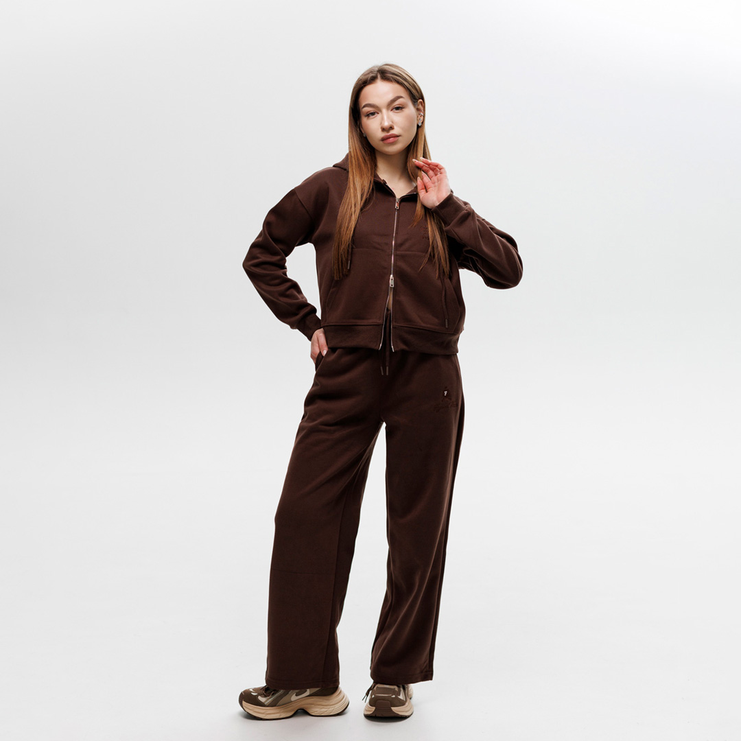 Костюм женский спортивный двунить 594458 Шоколад распродажа